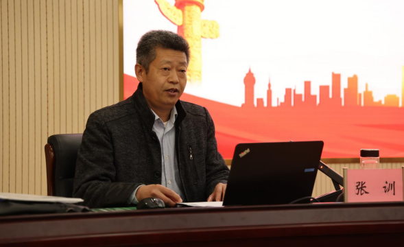 法学院张训受邀为淮北市检察机关全体干警授课