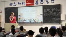 法学院法韵小喇叭志愿服务队“法韵润心田，阳光护成长”普法进校园活动圆满完成